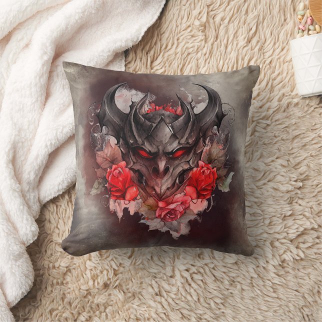 Wizardry | Red Eyed Smoky Demon Beast med Ro Kudde (Filt)