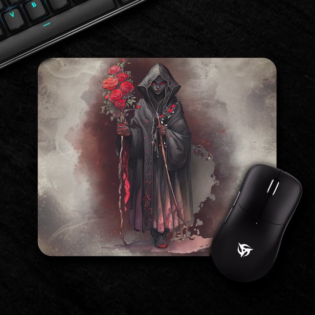 Wizardry | Shadowy Mörk Witch Glowing Red Ögon Musmatta (Skapare uppladdad)