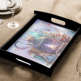 Wizards Bord | Watercolor Witch Spellcasting Desk