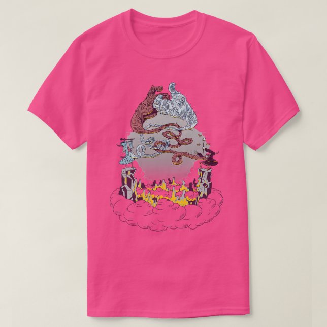 Wizards Duel T Shirt (Design framsida)