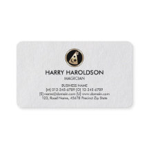 Wizards Hat Icon Magician Affärskort