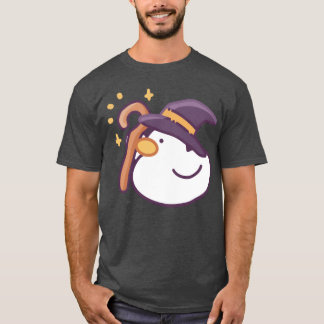 Wizarduck Funny halloween retro T Shirt