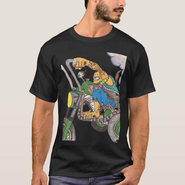 wizardy dudetrike tee (Framsida)
