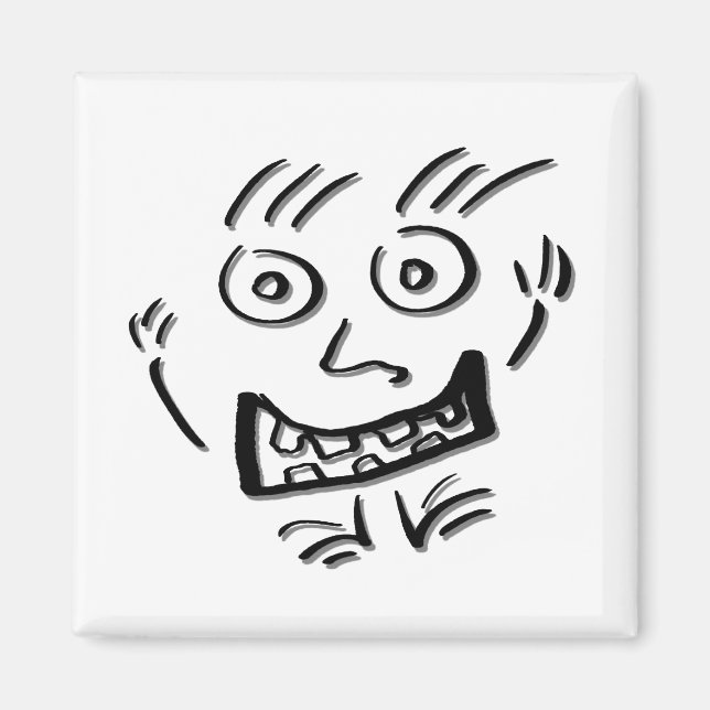 Wizzy DoodleNut by Cussdum Designs Magnet (Framsidan)