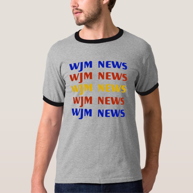 WJM-nyheterna T-shirt (Framsida)