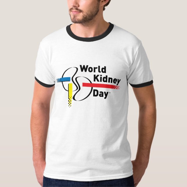 WKD-manar T-tröja för Ringer Tee Shirt (Framsida)
