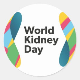 WKD Sticker Runt Klistermärke