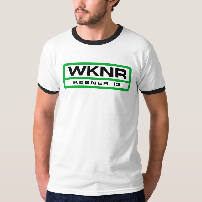 WKNR Detroit överträffar sten 40 & rullar Tee Shirt (Framsida)