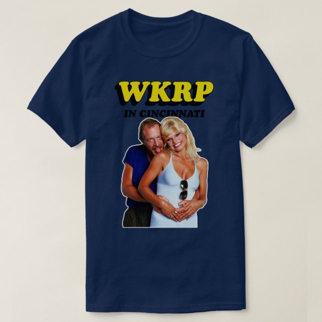 WKRP i Cincinnati T Shirt (Design framsida)
