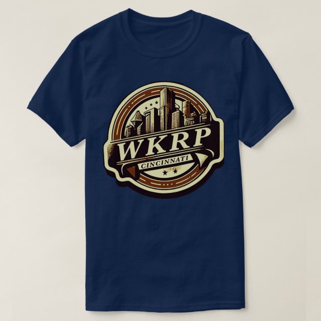 WKRP i Cincinnati T Shirt (Design framsida)