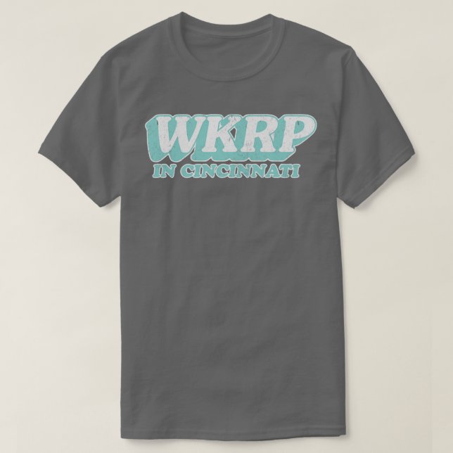 WKRP i Cincinnati-vintagen T Shirt (Design framsida)