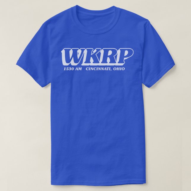 WKRP T SHIRT (Design framsida)
