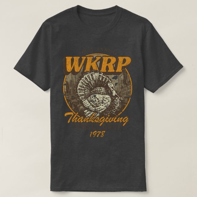 WKRP Turkiet 1978 års Baby-baddräkt T Shirt (Design framsida)