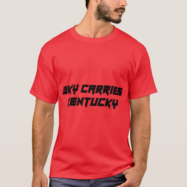 WKY sänder Kentucky T Shirt (Framsida)