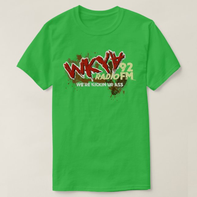WKYA Radio T Shirt (Design framsida)