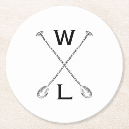 WL-Klubb för dränering Underlägg Papper Rund