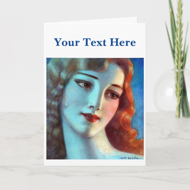 Wladyslaw Theodore Benda Tack Kort (Framsida)