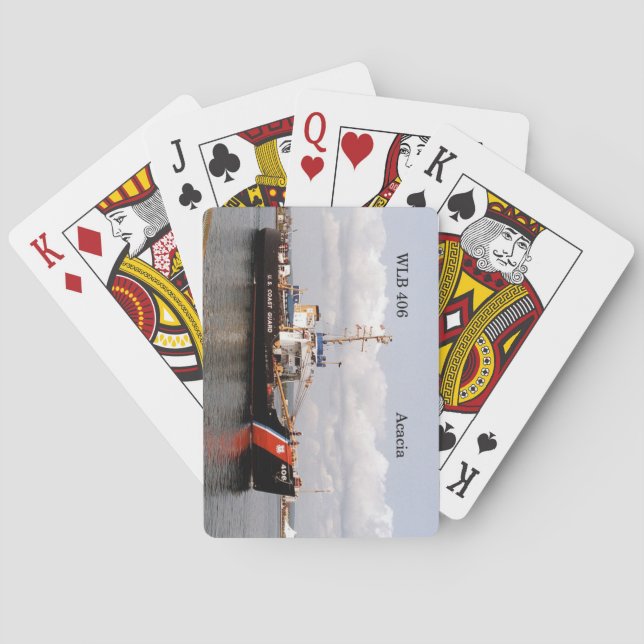WLB 406 Acacia-spelkort Spel Kort (Baksidan)
