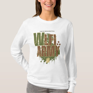 WLFI Army Camo Streetwear for Wealth Warriars T Shirt