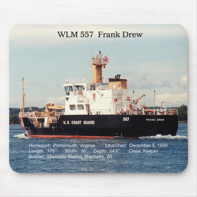WLM 557 Frank Drew mousepad Musmatta (Framsidan)