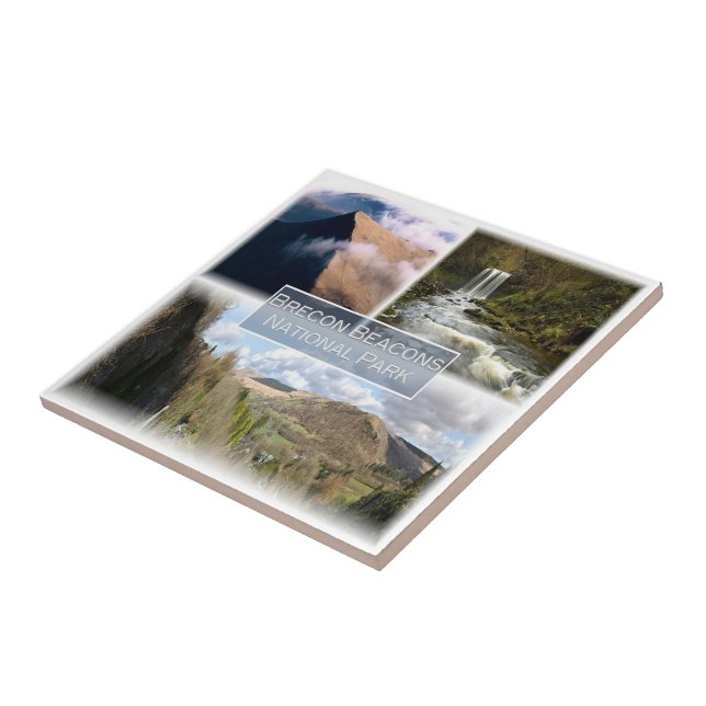 WLS005 BRECON BEACONS NATIONAL PARK, Wales Kakelplatta (Sidan)