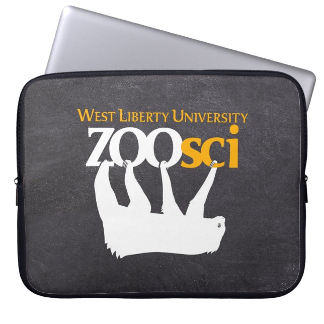 WLU Zoo Science 15-tums Laptop sleeve (Framsidan)