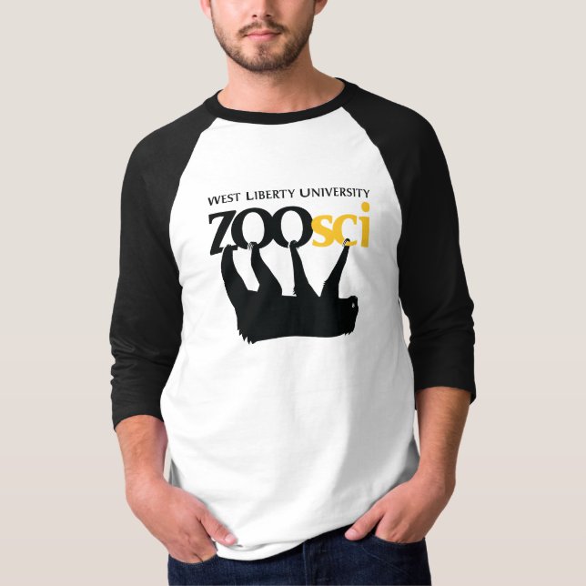 WLU Zoo Science Raglan T-Shirt (Framsida)