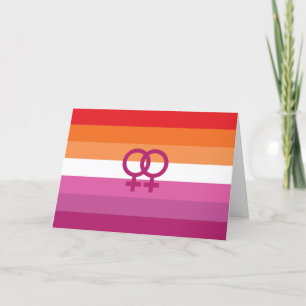 WLW Lesbisk, Flagga Kort