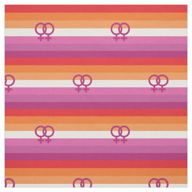 WLW Lesbisk Prideflagga Tyg (Provkarta)