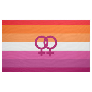 WLW-Pride, Flagga (solnedgång) Tyg