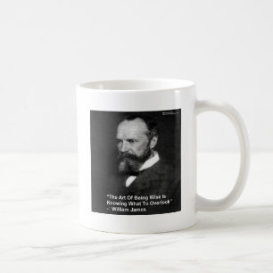 Wm James "Att vara vis" Citatpresentkort Muggar Et