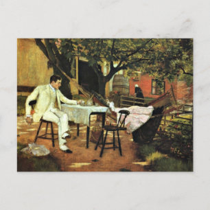 WM. Merritt Chase, en sommareftermiddag i Nederlän Vykort