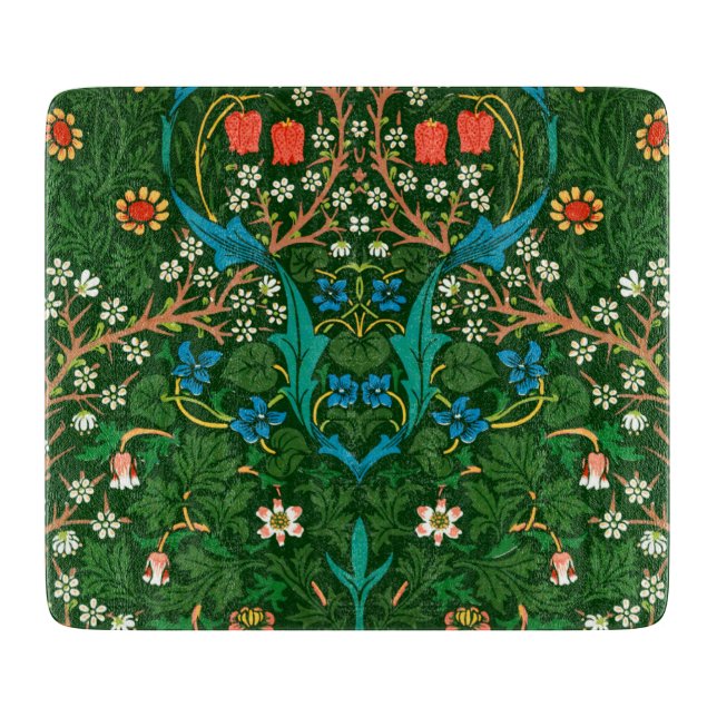 WM Morris Blackthorn Art nouveau Mönster (Framsidan)