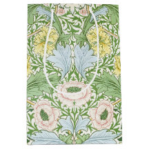 Wm Morris Myrtle Blommig Art Nouveau Ljus