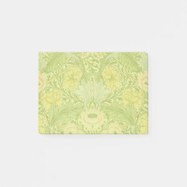 Wm Morris Myrtle Blommig Art Nouveau Ljus Post-it Block