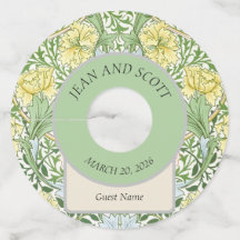 Wm Morris Myrtle Floral Art Nouveau Ljus