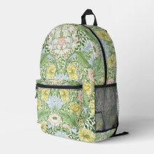 Wm Morris Myrtle Floral Art Nouveau Ljus
