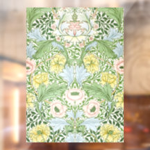 Wm Morris Myrtle Floral Art Nouveau Ljus