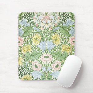 Wm Morris Myrtle Floral Art Nouveau Ljus Musmatta