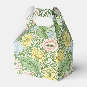 Wm Morris Myrtle Floral Art Nouveau Ljus Presentaskar