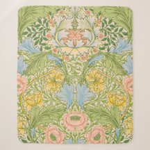 Wm Morris Myrtle Floral Art Nouveau Pastell