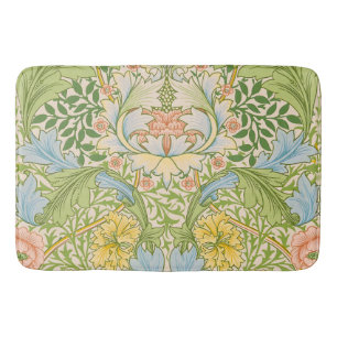 Wm Morris Myrtle Floral Art Nouveau Pastell Badrumsmatta
