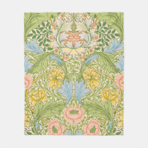 Wm Morris Myrtle Floral Art Nouveau Pastell