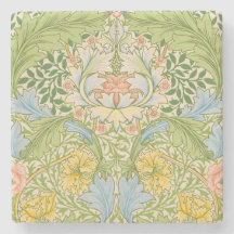 Wm Morris Myrtle Floral Art Nouveau Pastell