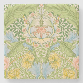 Wm Morris Myrtle Floral Art Nouveau Pastell Stenunderlägg