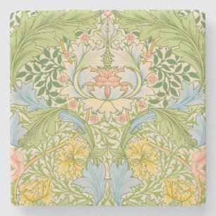 Wm Morris Myrtle Floral Art Nouveau Pastell Stenunderlägg