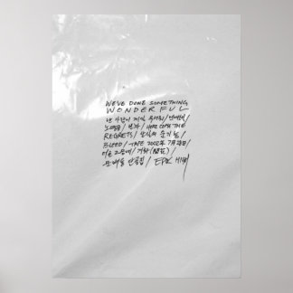 Wmade något underbart EPIK HIGH Poster