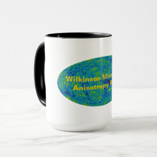 WMAP Mikrowave Anisotropy Probe Universe Karta Mugg