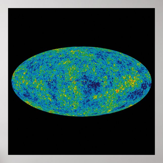 WMAP Universe Wilkinson Microwave Anisotropy Probe Poster (Framsidan)