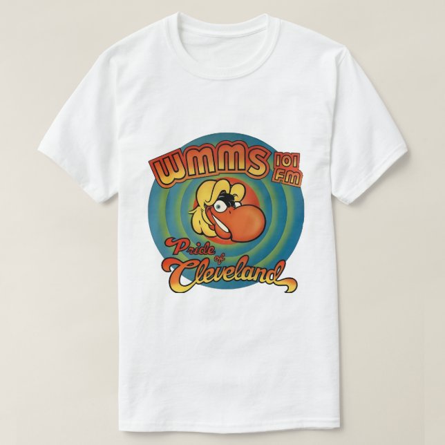 wmms fm cleveland t shirt (Design framsida)